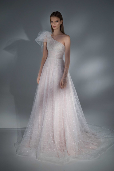 Свадебное платье «Брина» Strekkoza — купить в Краснодаре платье Брина из Nuvole Nella Sabbia Стреккоза 2020