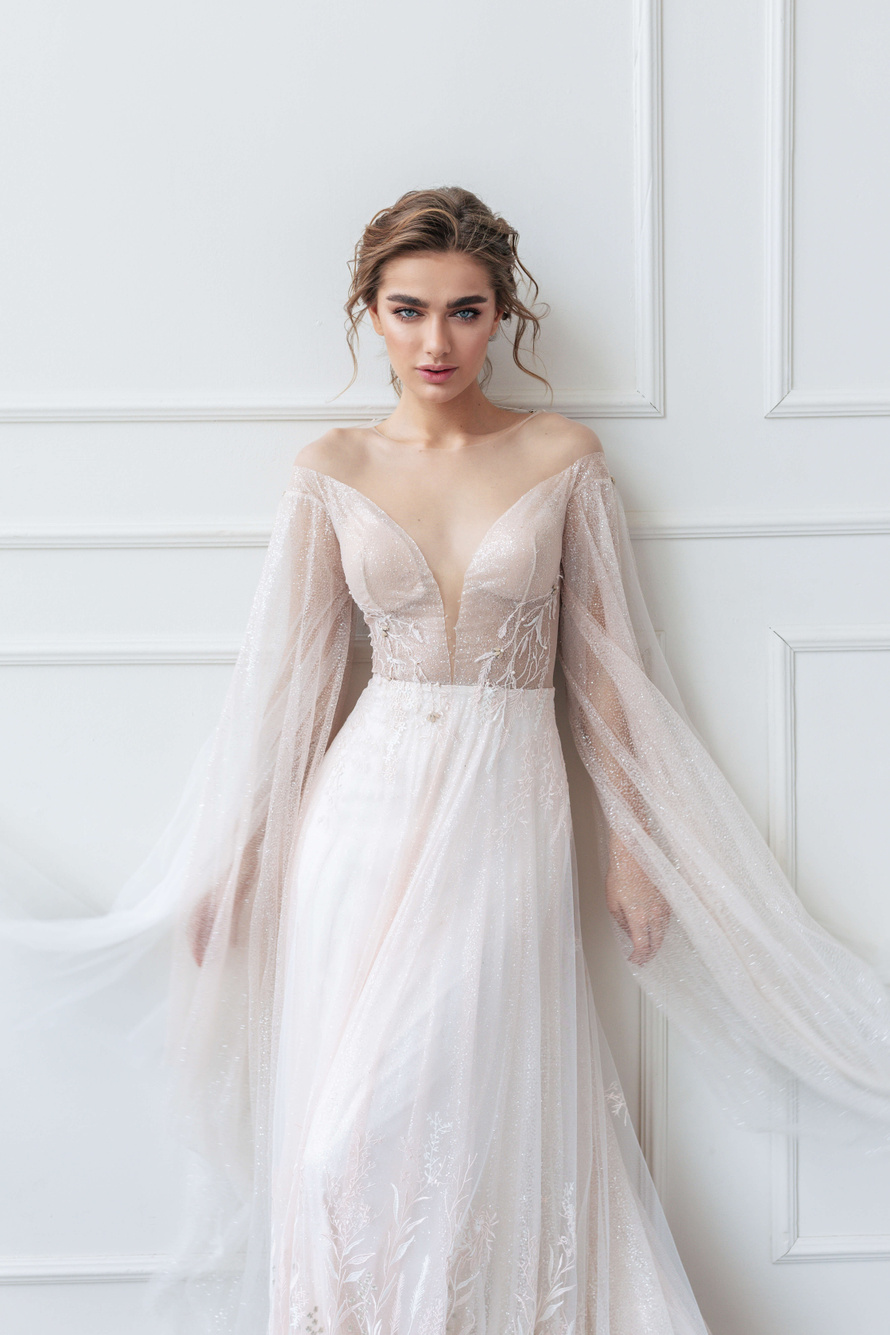 Купить свадебное платье «Шерон» Анже Этуаль из коллекции 2020 года в салоне «Мэри Трюфель»
