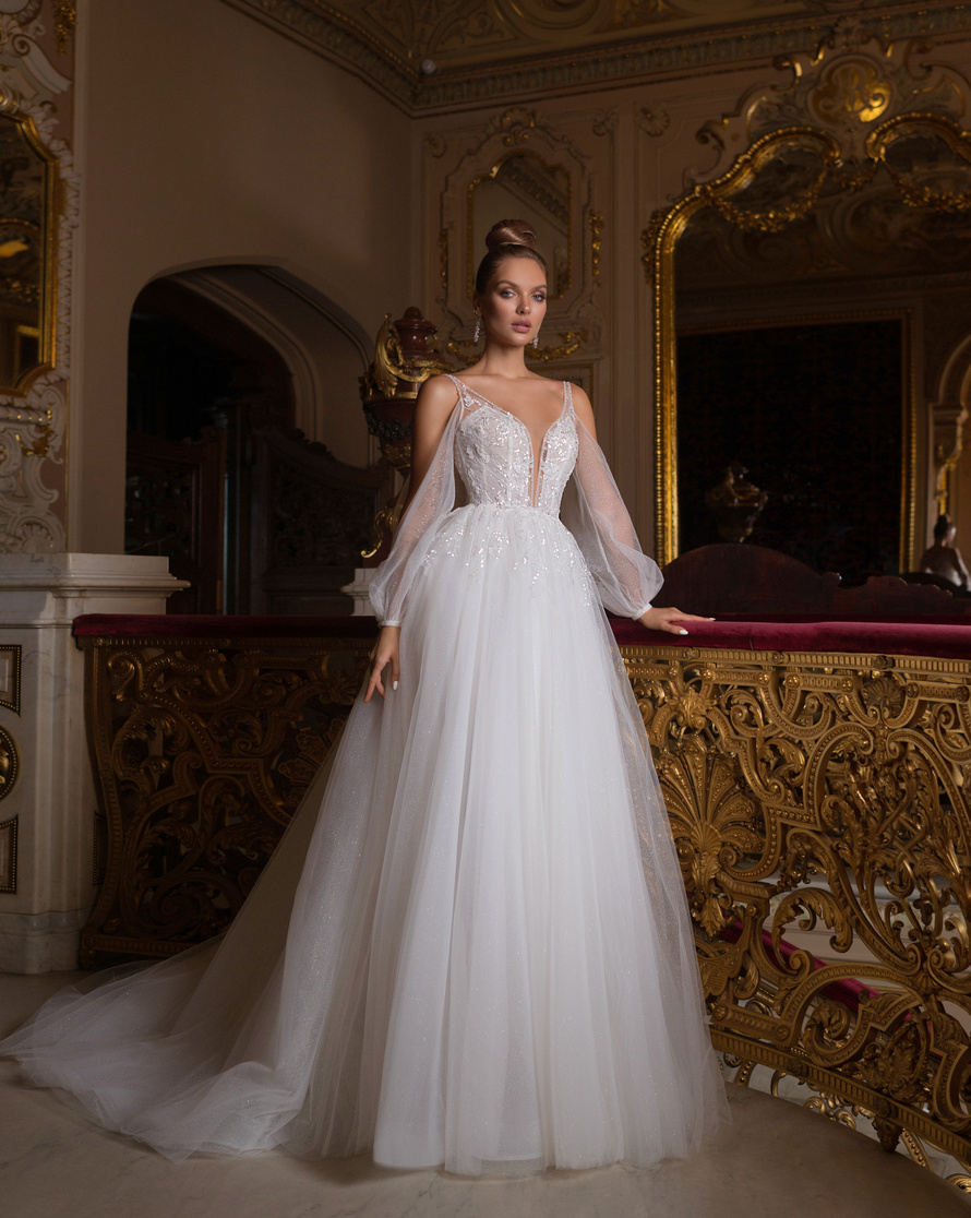 Купить свадебное платье «Норта» Мэрри Марк из коллекции Мистерия 2023 года в салоне «Мэри Трюфель»