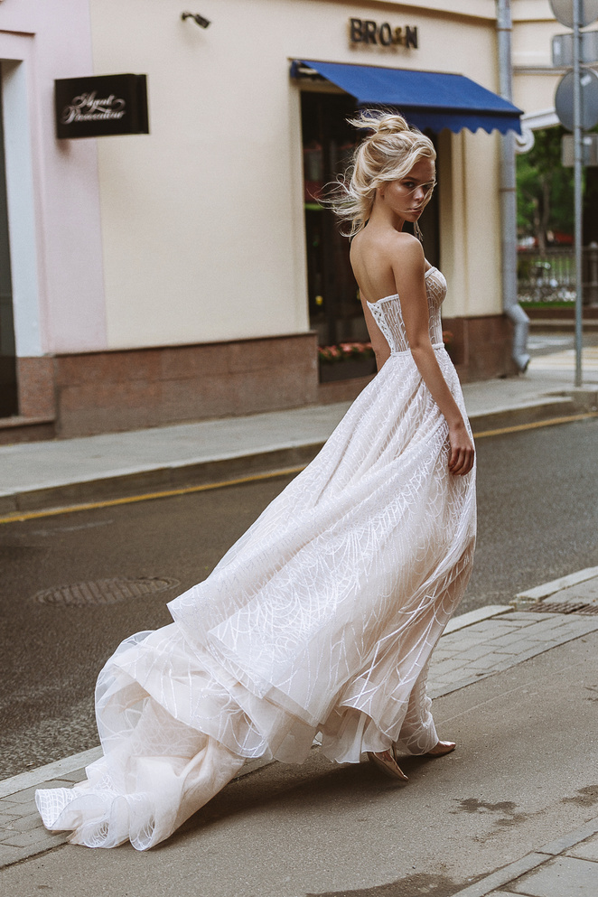 Купить свадебное платье «Хасли» Патрисия из коллекции 2019 года в Санкт-Петербурге