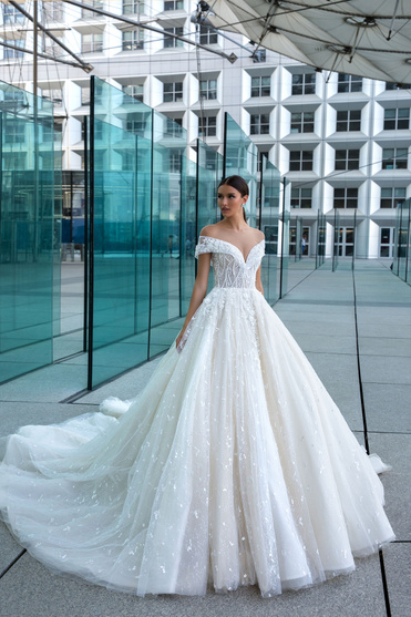 Купить свадебное платье «Пэрис» Кристал Дизайн из коллекции Париж 2019 в Самаре