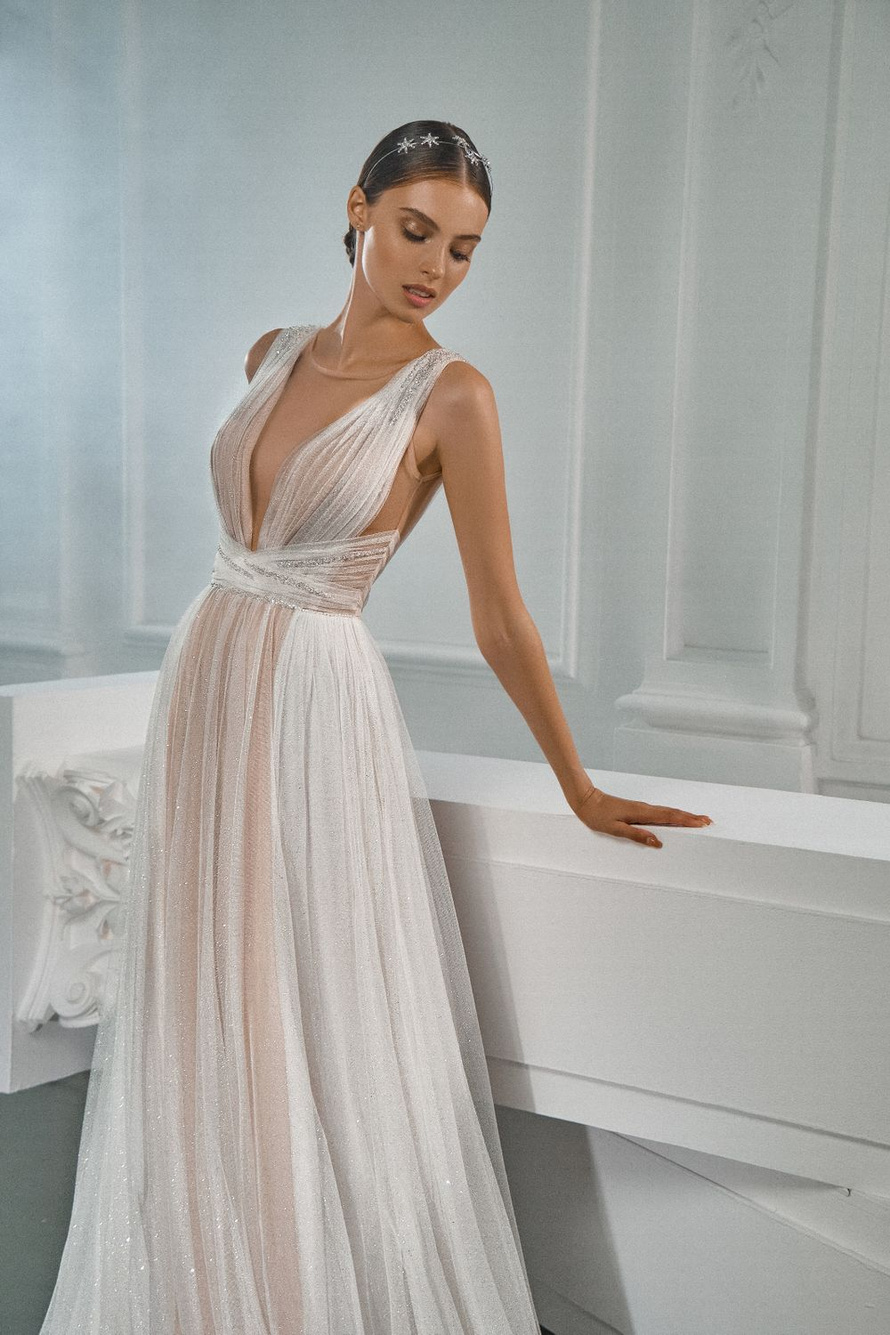Купить свадебное платье «Лейда» Мэрри Марк из коллекции 2022 года в Воронеже