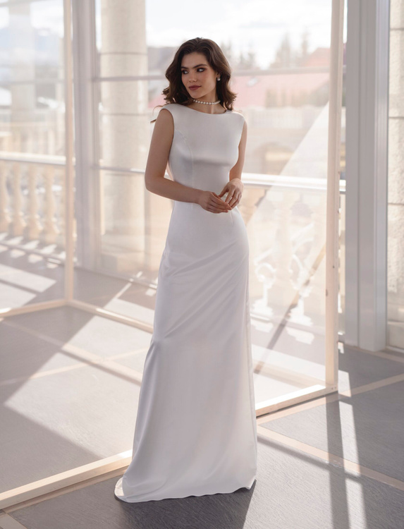 Silk wedding dresses