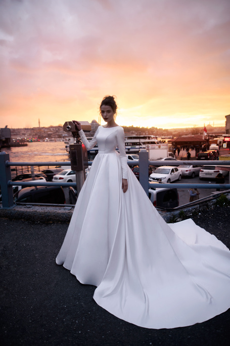 Купить свадебное платье «Тилда» Бламмо Биамо из коллекции 2018 года в Нижнем Новгороде