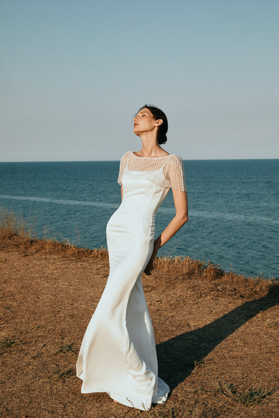 Купить свадебное платье «Мираж» Лиретта из коллекции 2021 года в салоне «Мэри Трюфель»