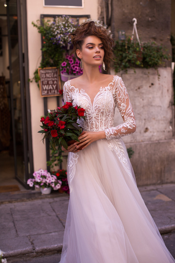 Купить свадебное платье «Арт. 19040» Луссано Брайдал из коллекции 2019 в интернет-магазине