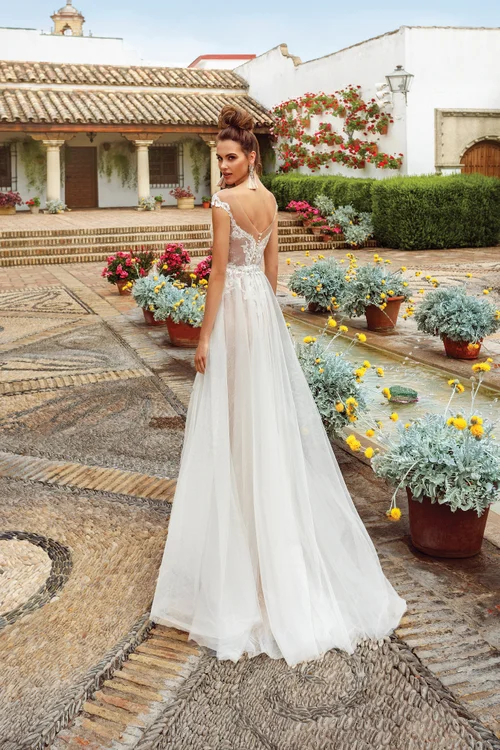 Купить свадебное платье «Ленуар» Куклы из коллекции «Фловер Дрим 2019» в Волгограде недорого Ленуар