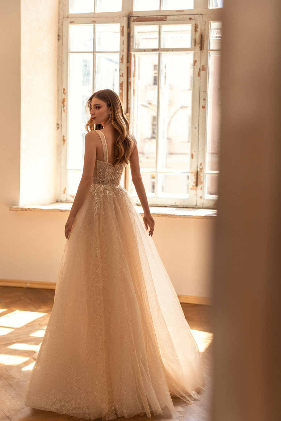 Купить свадебное платье «Карла» Евы Лендел из коллекции 2022 в «Мэри Трюфель»