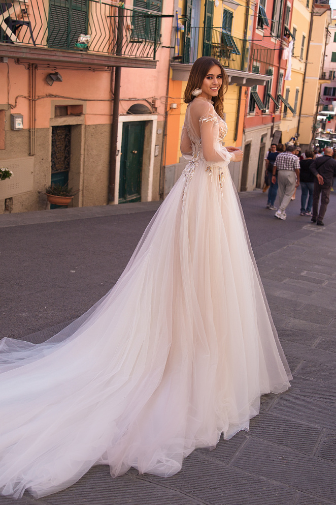 Свадебное платье «Ивона» Анже Этуаль из коллекции 2019 года фото, цена