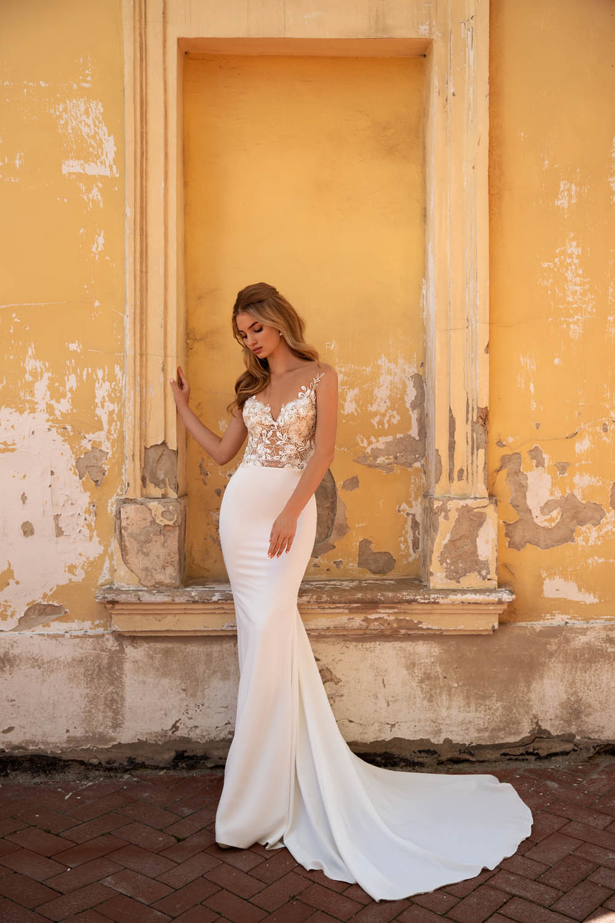 Купить свадебное платье «Золя» Вона из коллекции 2021 года в Санкт-Петербурге