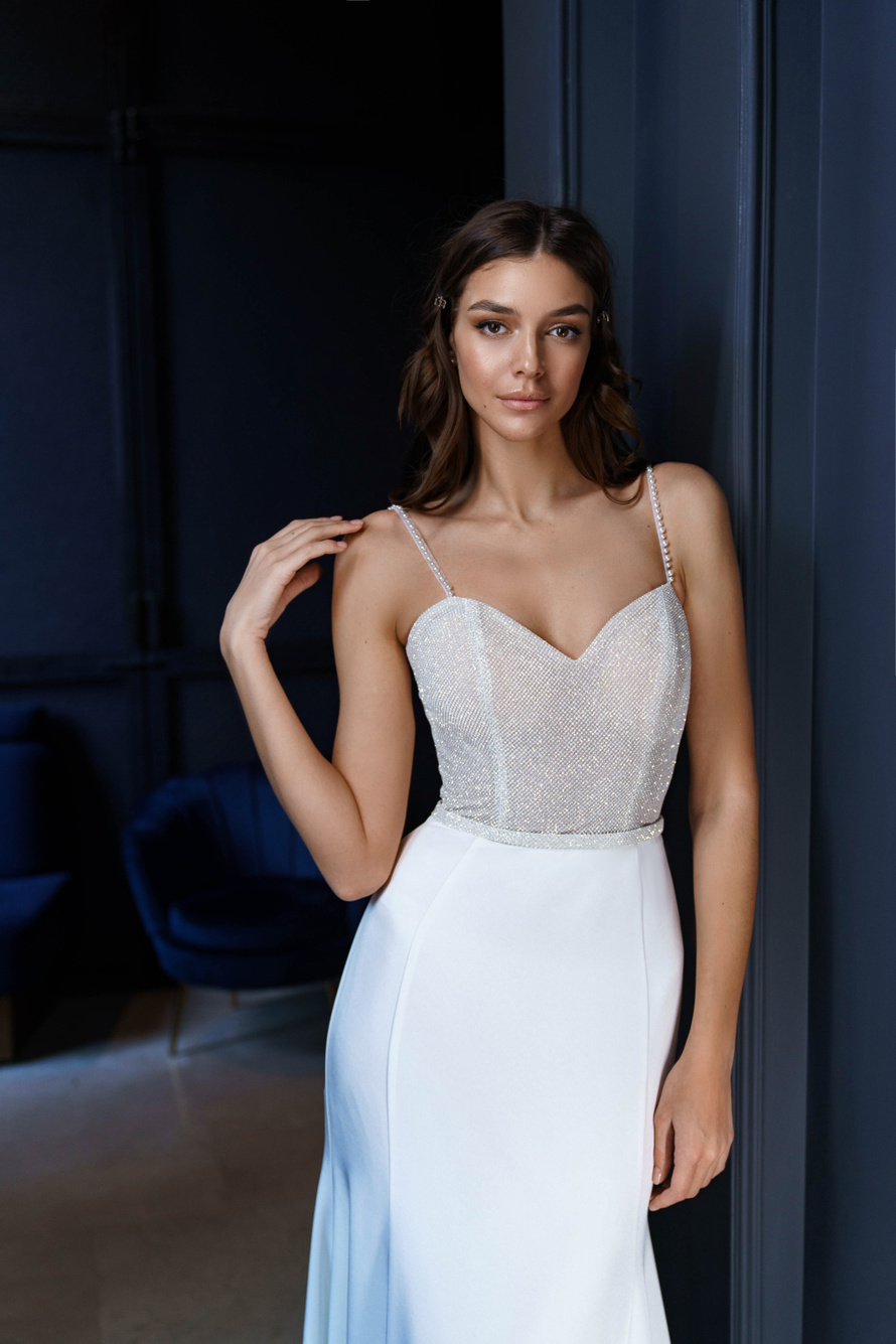 Купить свадебное платье «Алия» Сониа Солей Эир из коллекции 2023 года в салоне «Мэри Трюфель»