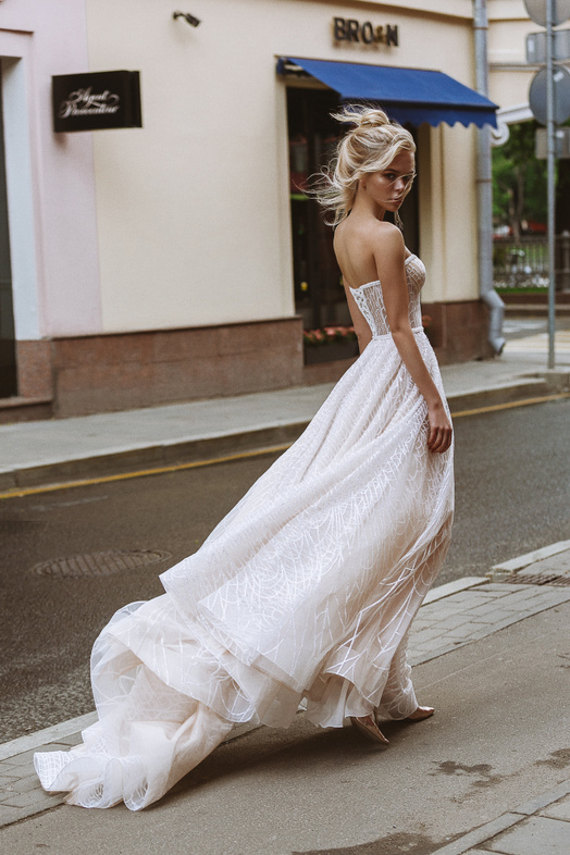 Купить свадебное платье «Хасли» Патрисия из коллекции 2019 года в Ярославле