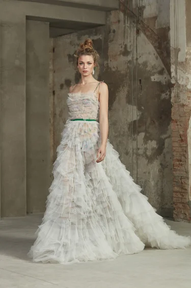 Купить свадебное платье «Малина» Рара Авис из коллекции Флорал Парадайз 2018 года в интернет-магазине «Мэри Трюфель» Малина