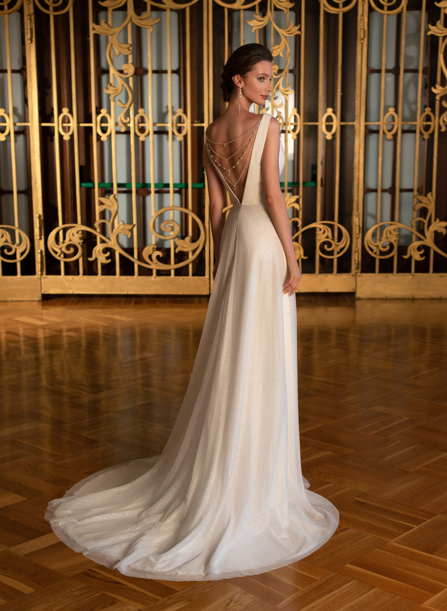 Купить свадебное платье «Джефа» Мэрри Марк из коллекции Бриллиант 2022 года в салоне «Мэри Трюфель»