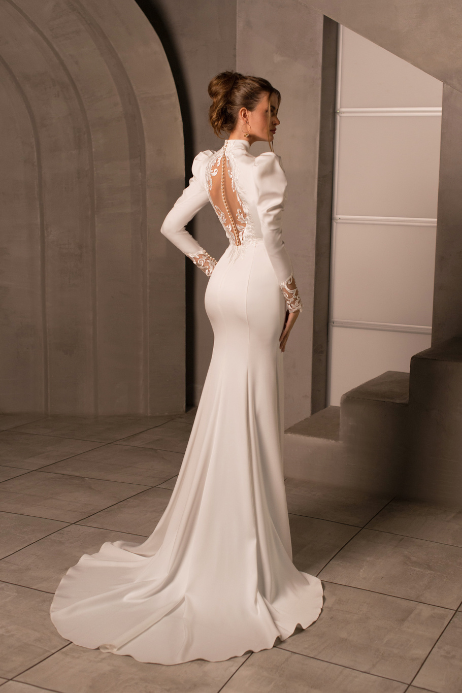 Купить свадебное платье «Лиор» Мэрри Марк из коллекции Минимализм 2023 года в салоне «Мэри Трюфель»