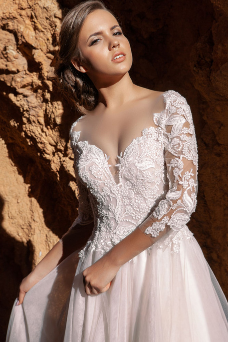 Свадебное платье «Гайя» Стрекоза — купить в Краснодаре платье Гайя из Strekkoza 2019