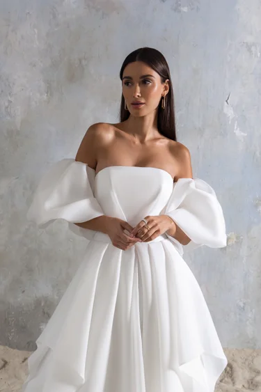 Купить свадебное платье «Инди» Секрет Споса из коллекции Блеск 2022 года в салоне «Мэри Трюфель» Инди