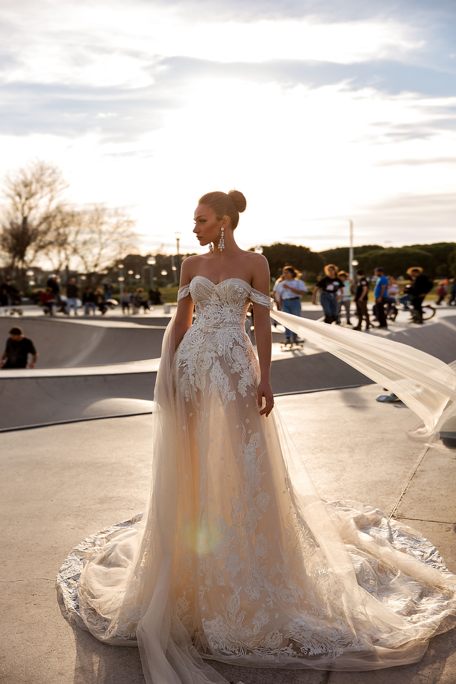 Купить свадебное платье «Дорис» Кристал Дизайн из коллекции Дива 2020 в интернет-магазине «Мэри Трюфель»