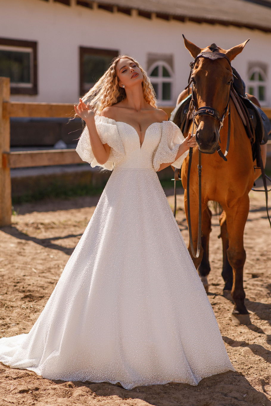 Купить свадебное платье «Забава» Стрекоза из коллекции Любава 2023 года в салоне «Мэри Трюфель»