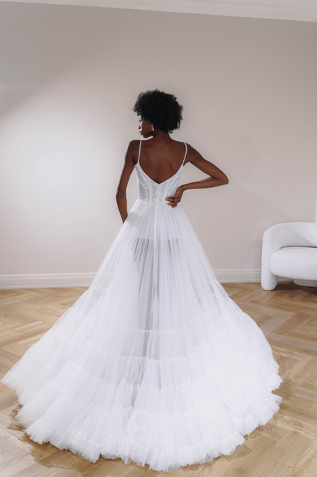 Купить свадебное платье «Бьянка» Патрисия Кутюр из коллекции 2023 года в салоне «Мэри Трюфель»