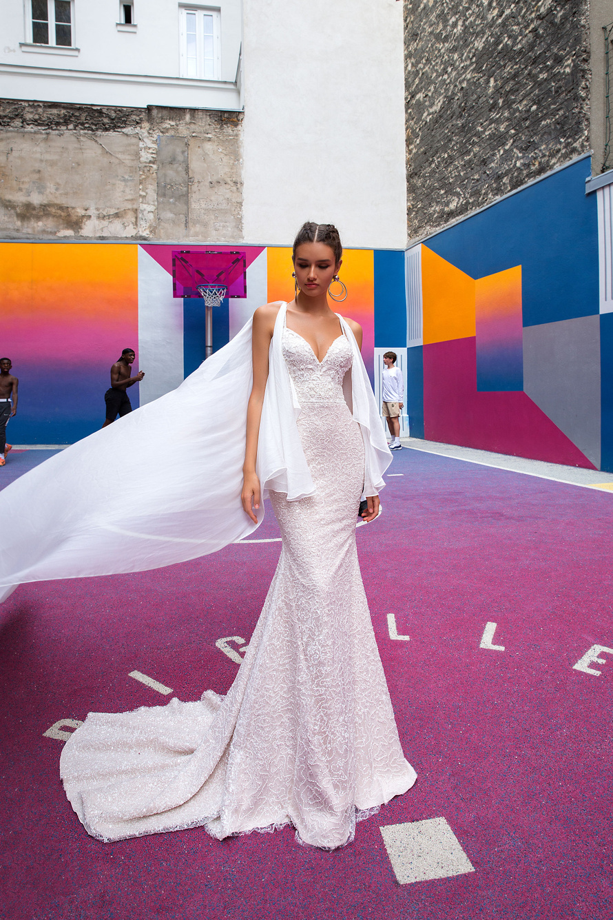 Купить свадебное платье «Гесси» Кристал Дизайн из коллекции Париж 2019 в Краснодаре