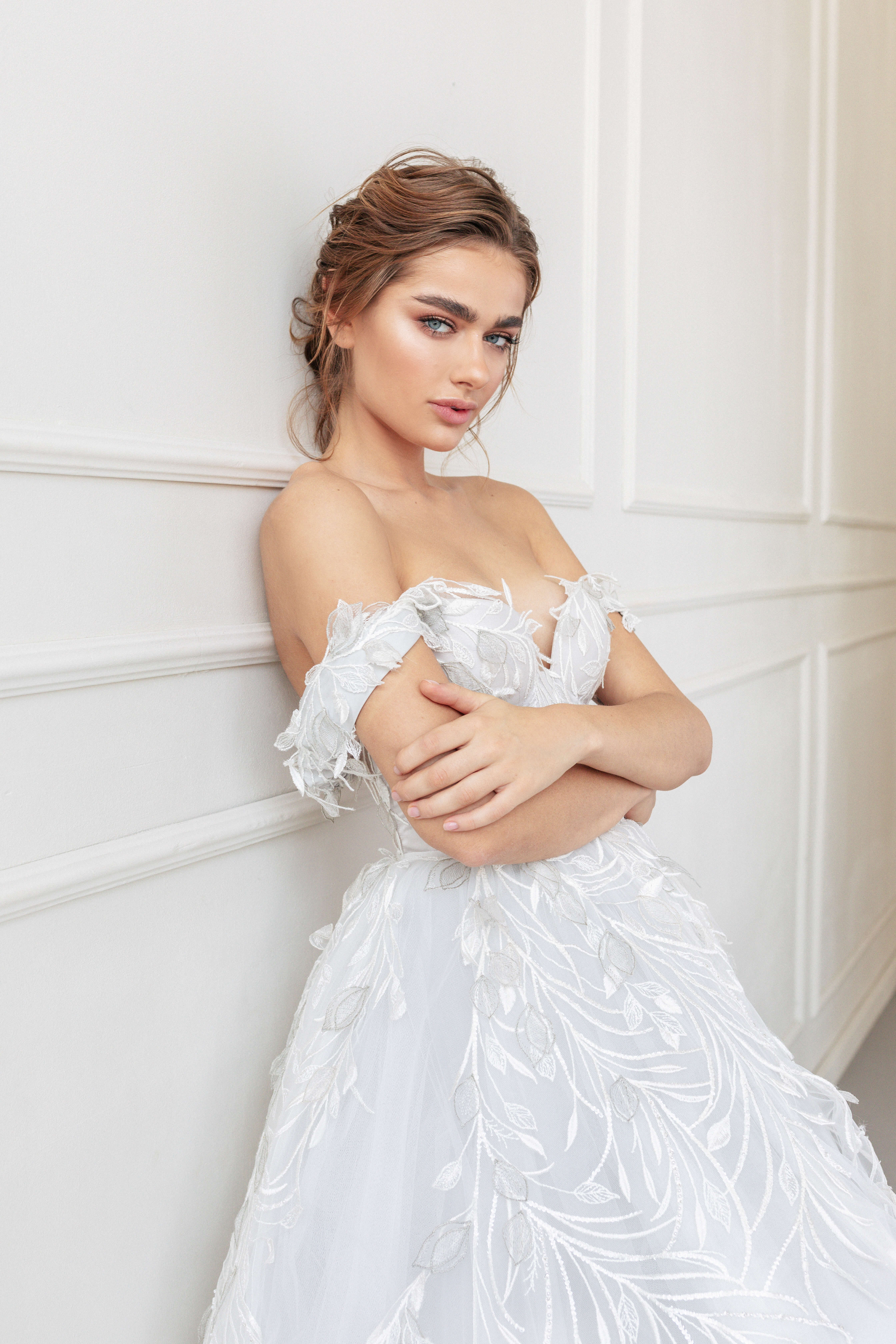 Купить свадебное платье «Маргарет» Анже Этуаль из коллекции 2020 года в салоне «Мэри Трюфель»