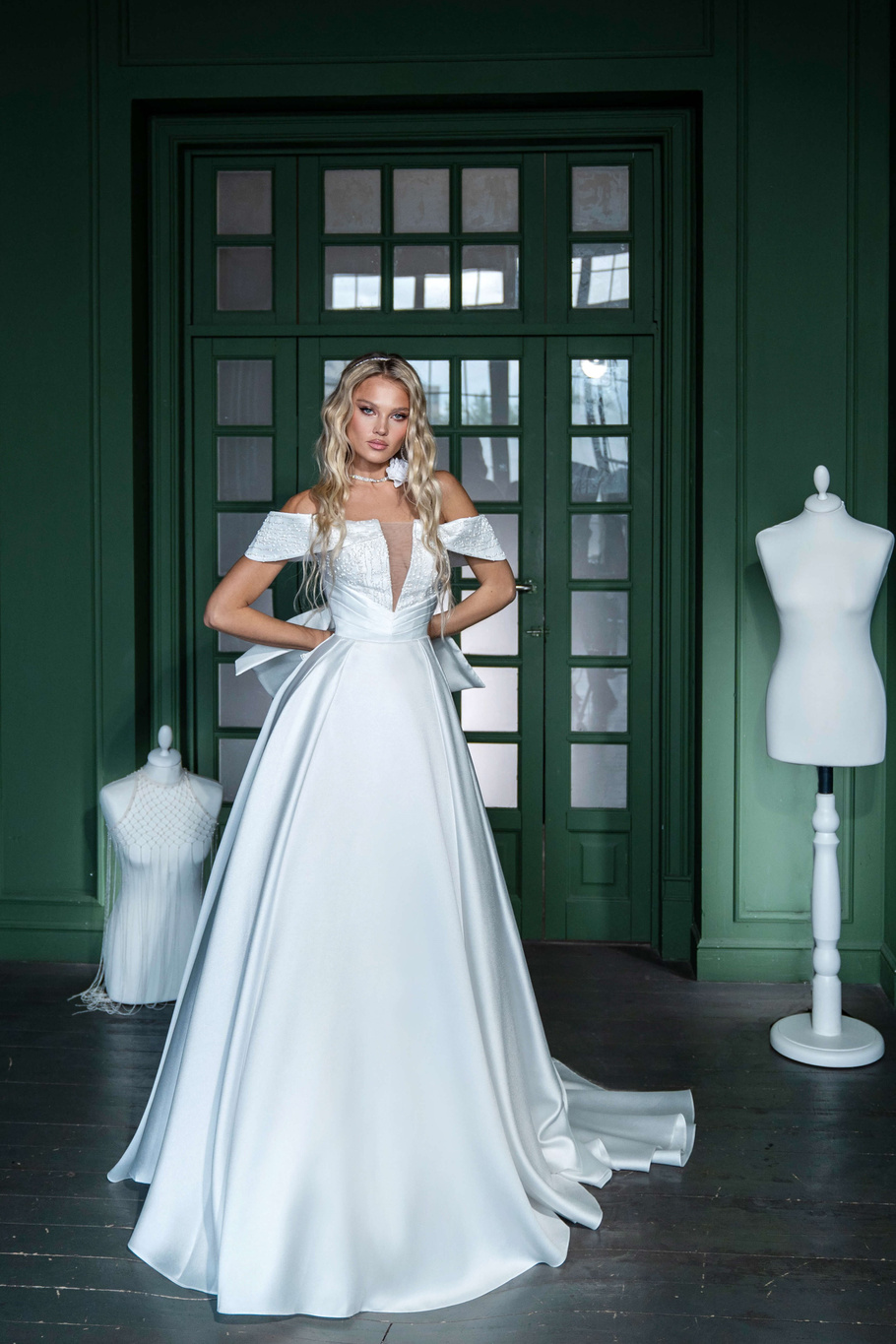 Купить свадебное платье «Илона» Анже Этуаль из коллекции Старлайт 2023 года в салоне «Мэри Трюфель»