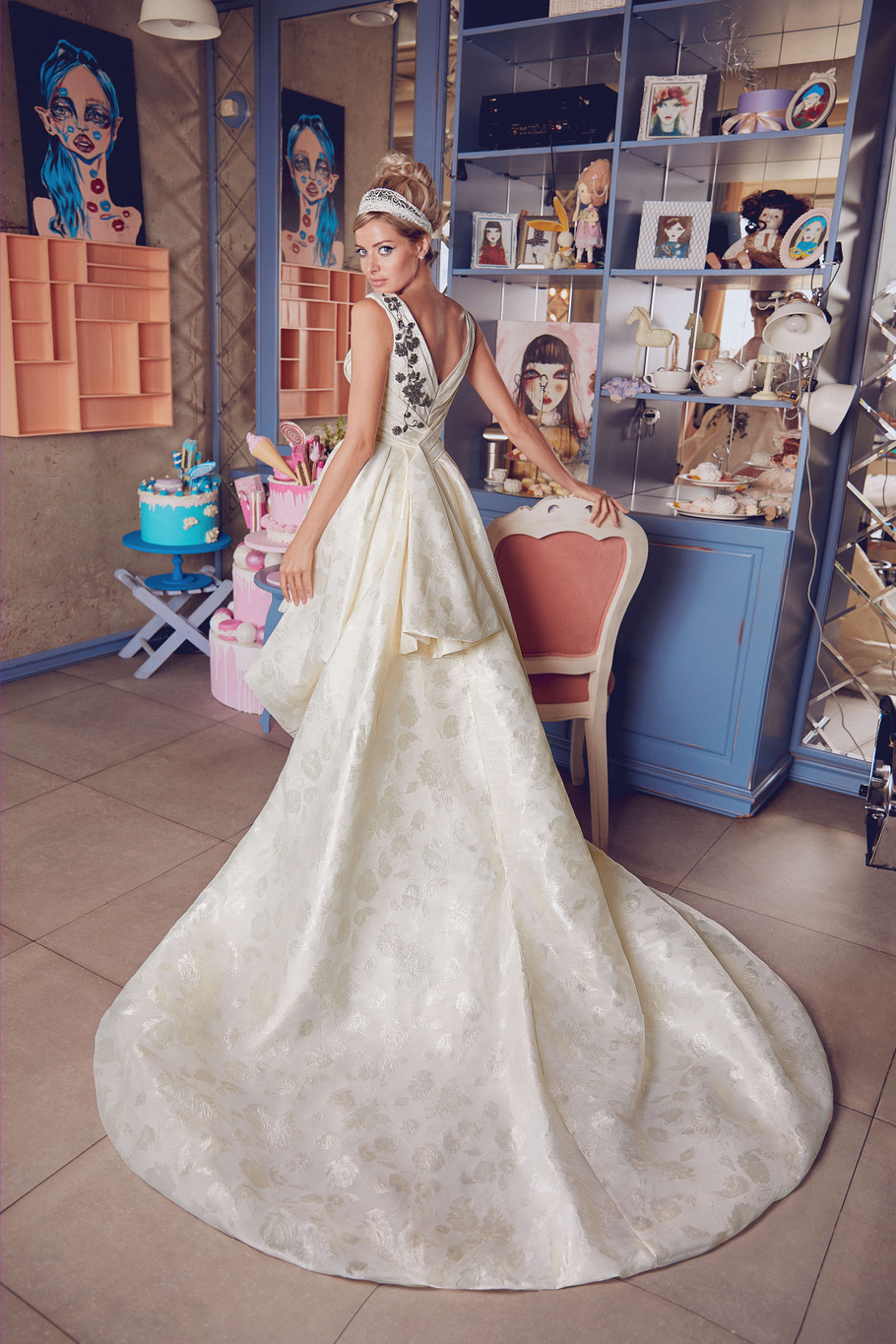 Купить свадебное платье «Ассинта» Бламмо Биамо из коллекции Свит Лайф 2021 года в Ростове