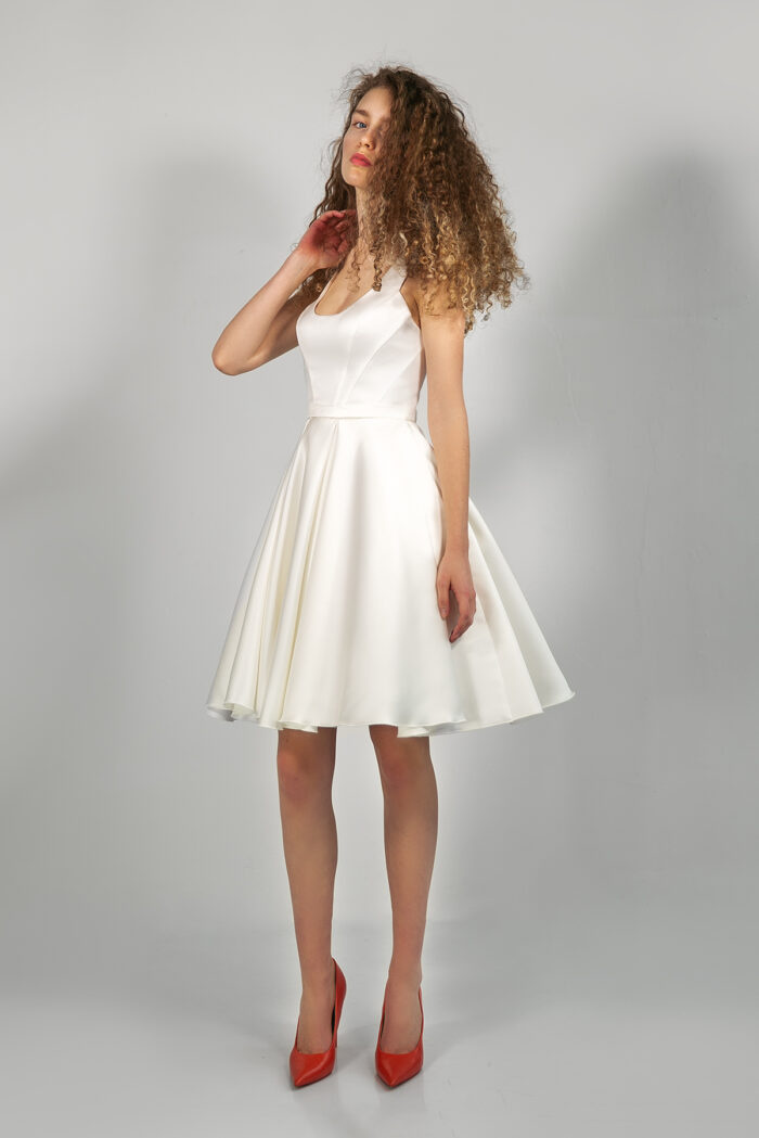 Купить свадебное платье «Барбара Мини» Юнона из коллекции 2020 года в салоне «Мэри Трюфель»