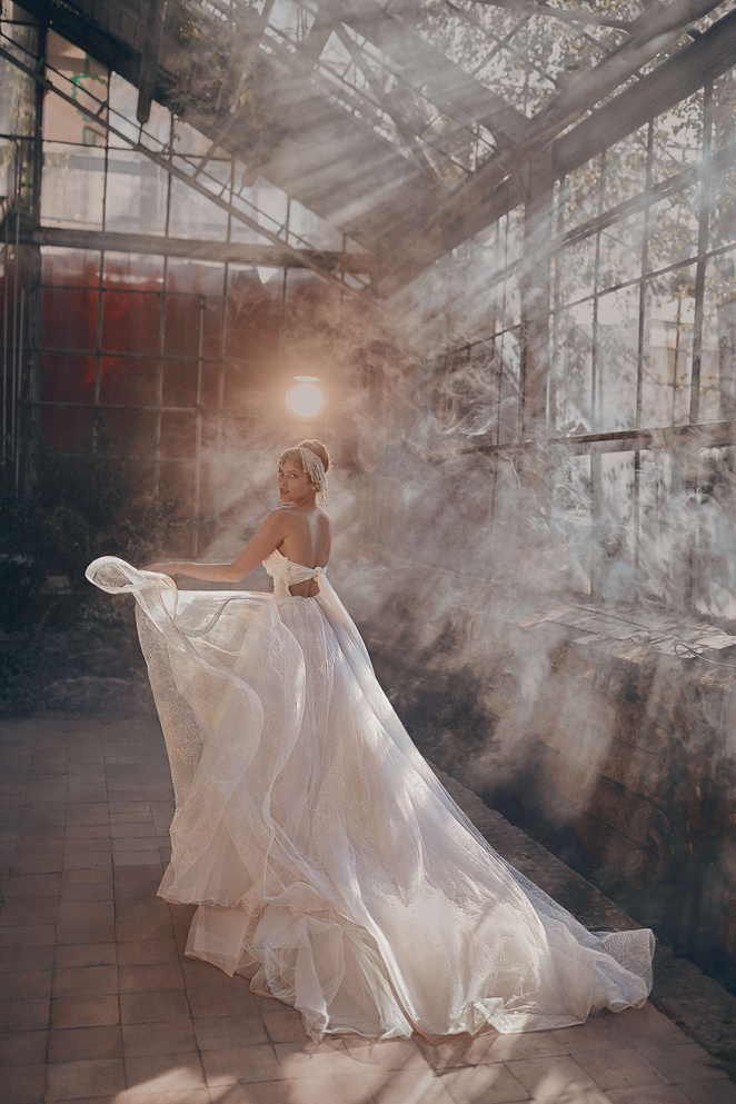 Купить свадебное платье «Лизэт» Анже Этуаль из коллекции Леди Перл 2021 года в салоне «Мэри Трюфель»