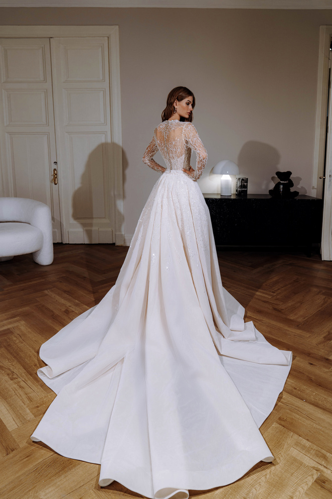 Купить свадебное платье «Невена» Патрисия Кутюр из коллекции 2023 года в салоне «Мэри Трюфель»