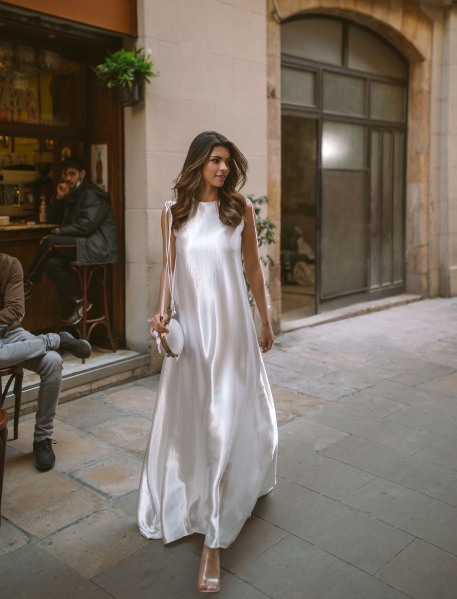 Купить свадебное платье «Креме» Рара Авис из коллекции Дольче Вита 2023 года в салоне «Мэри Трюфель»