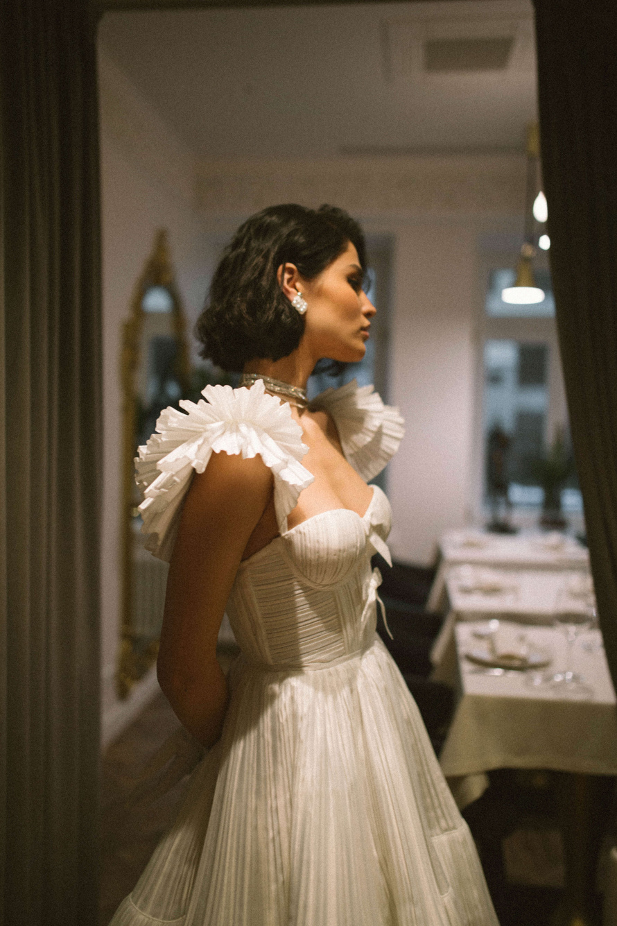 Купить свадебное платье «Аеда» Рара Авис из коллекции Трилогия Любви 2022 года в салоне «Мэри Трюфель»