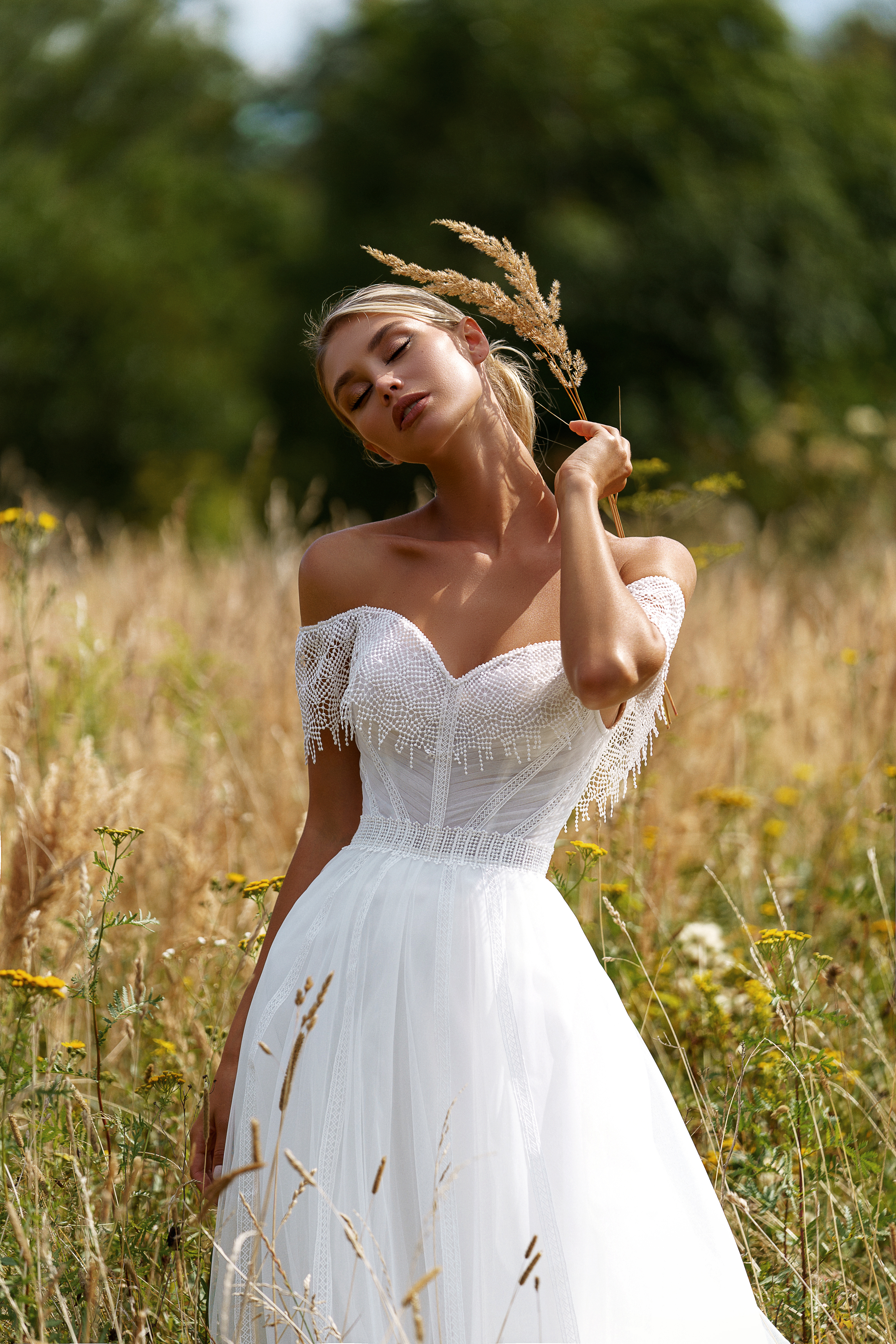 Купить свадебное платье «Тори» Натальи Романовой из коллекции 2021 в салоне «Мэри Трюфель»