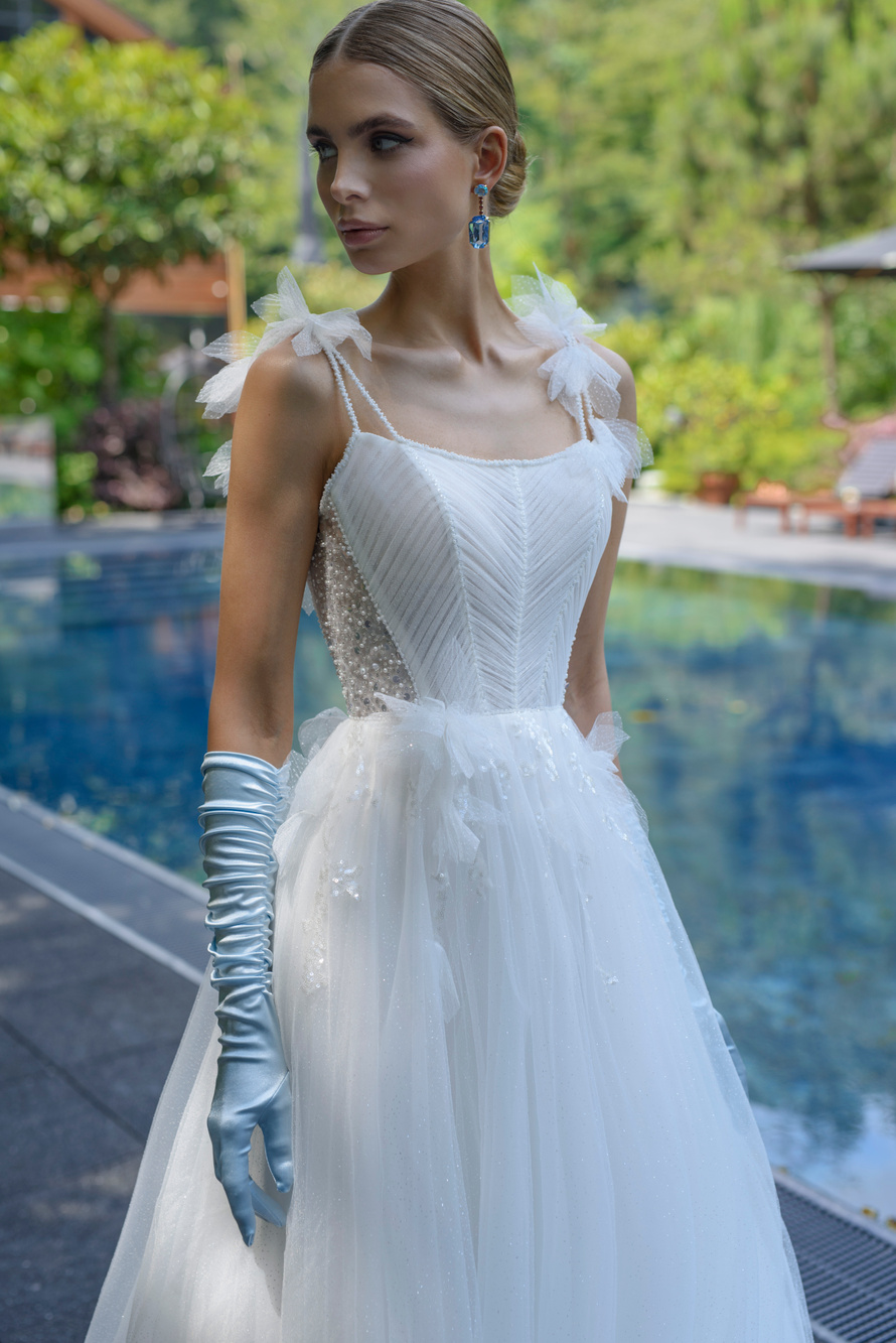 Купить свадебное платье «Батри» Татьяна Каплун из коллекции Дыхание Времени 2023 года в салоне «Мэри Трюфель»