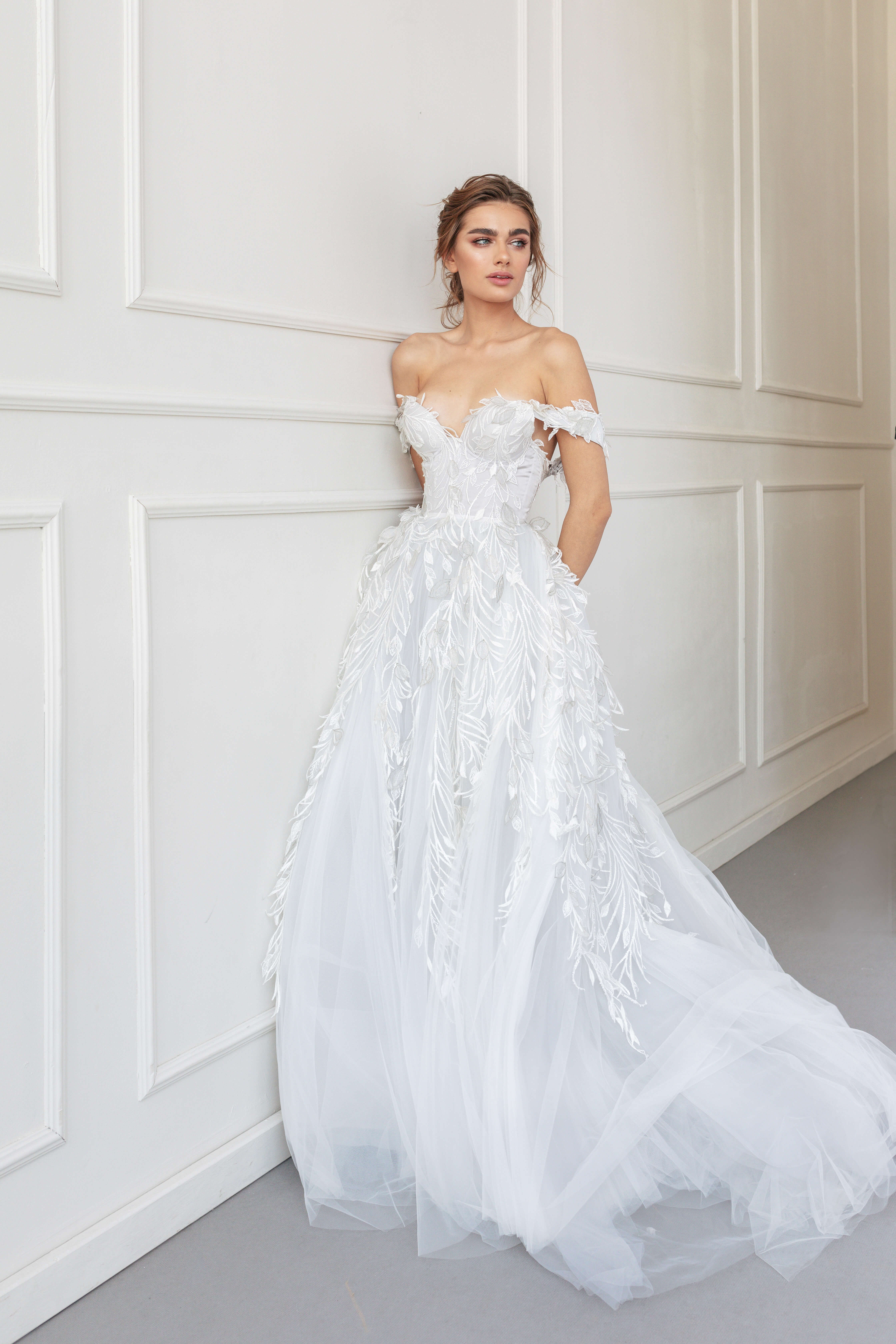 Купить свадебное платье «Маргарет» Анже Этуаль из коллекции 2020 года в салоне «Мэри Трюфель»