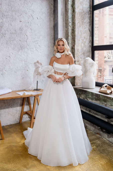 Купить свадебное платье «Лейла» Анже Этуаль из коллекции Старлайт 2023 года в салоне «Мэри Трюфель»