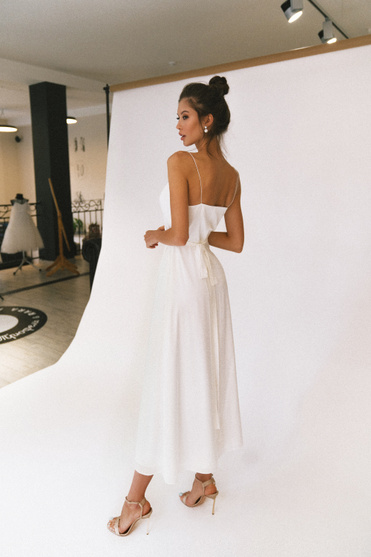 Свадебное платье «Кристи Миди» Марта — купить в Екатеринбурге платье Кристи Миди из коллекции 2020 года