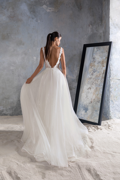 Купить свадебное платье «Глосс» Секрет Споса из коллекции Блеск 2022 года в салоне «Мэри Трюфель»