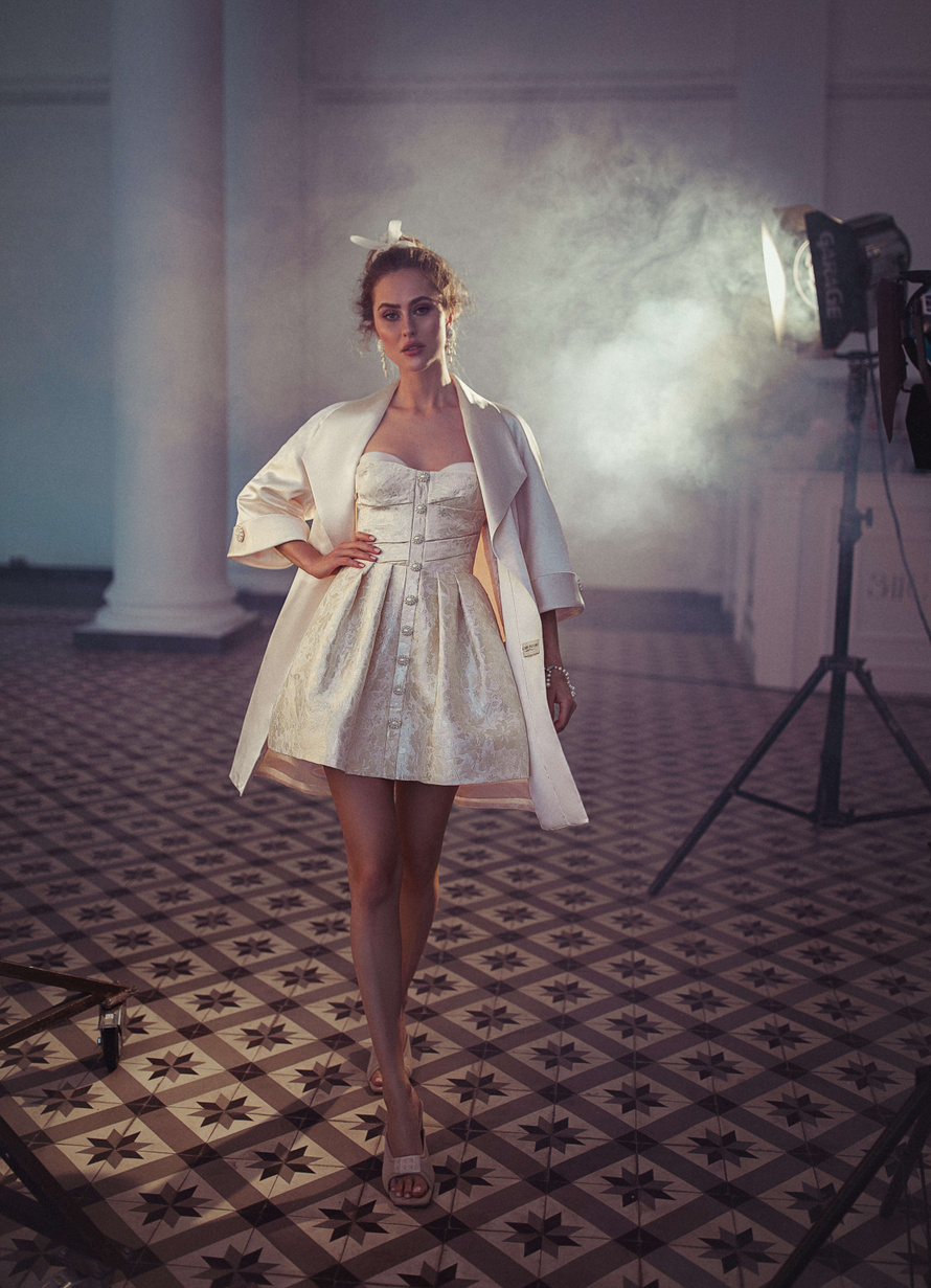 Купить свадебное платье «Чезара» Бламмо Биамо из коллекции Свит Лайф 2021 года в Москве