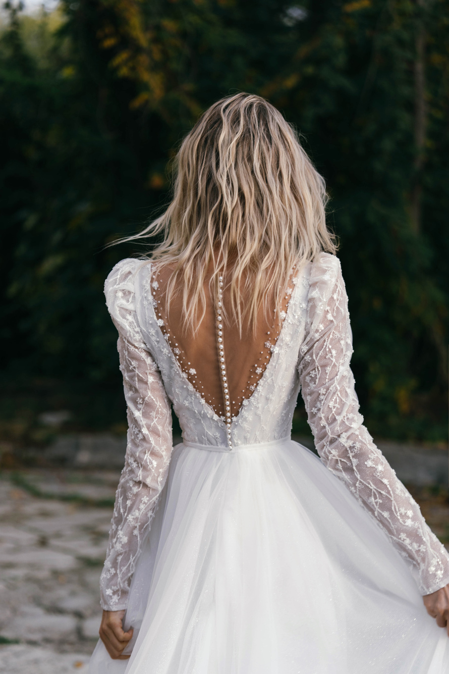 Купить свадебное платье «Энн» Сонеста из коллекции 2022 года в салоне «Мэри Трюфель»