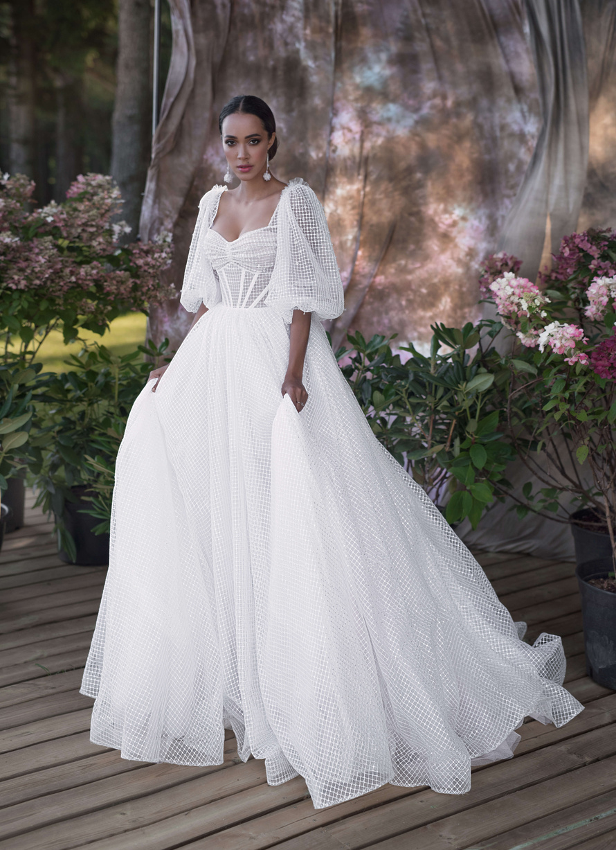 Купить свадебное платье «Грейм» Бламмо Биамо из коллекции Нимфа 2020 года в Воронеже