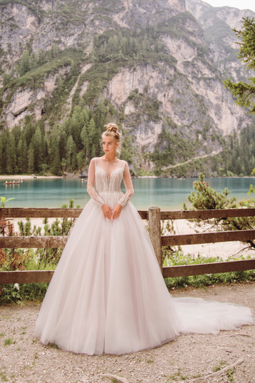 Купить свадебное платье «Лисерро» Армония из коллекции Роза Ветров 2019 в салоне «Мэри Трюфель»