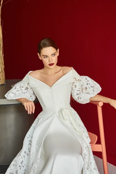 Свадебное платье «Риз» Мэрри Марк — купить в Краснодаре платье Риз из коллекции «Инспирейшн» 2021 Риз