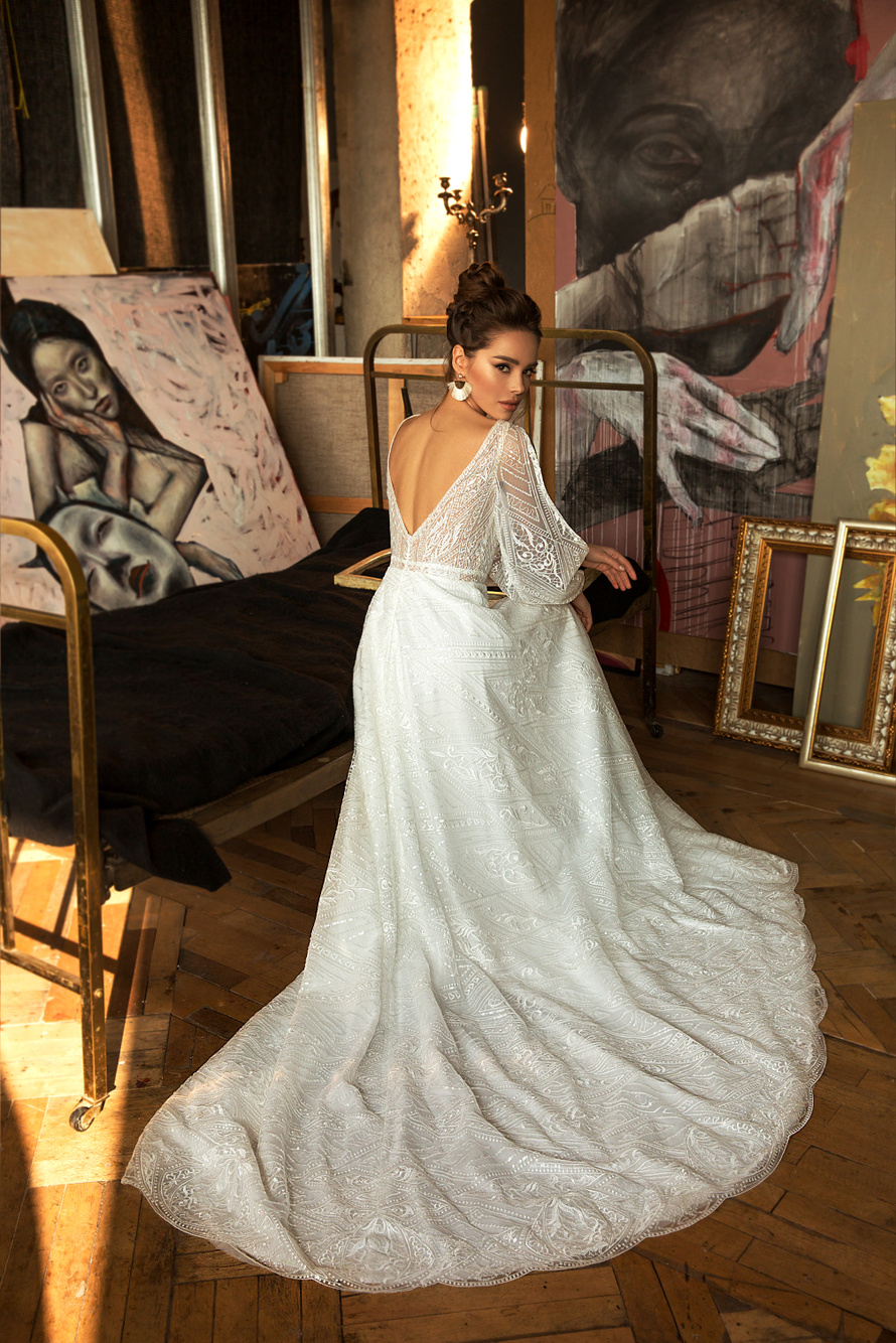 Купить свадебное платье «Марта» Жасмин из коллекции 2019 года в Краснодаре