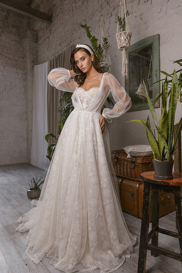 Купить свадебное платье «Честность» Ланеста из коллекции 2021 в Санкт-Петербурге