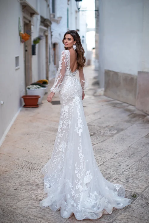 Купить свадебное платье Норы Навиано (Арт. 18296) из коллекции 2019 в Самаре Арт. 18296