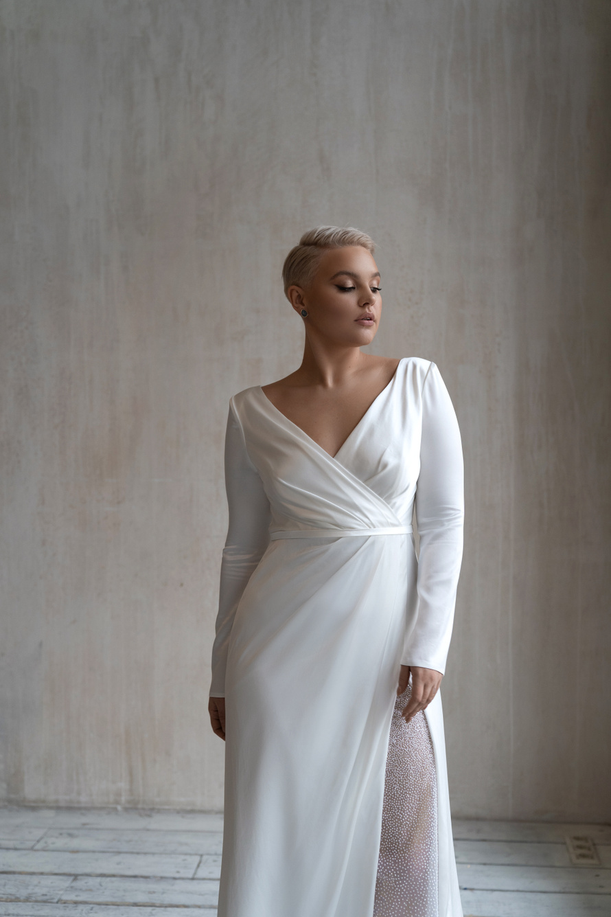 Свадебное платье «Оруэл плюс сайз» Марта — купить в Самаре платье Оруэл из коллекции 2021 года
