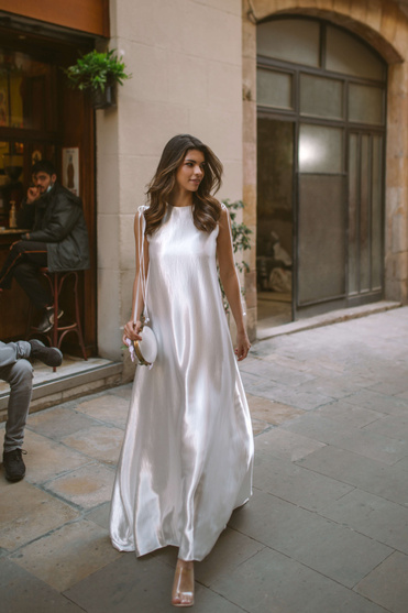 Купить свадебное платье «Креме» Рара Авис из коллекции Дольче Вита 2023 года в салоне «Мэри Трюфель»