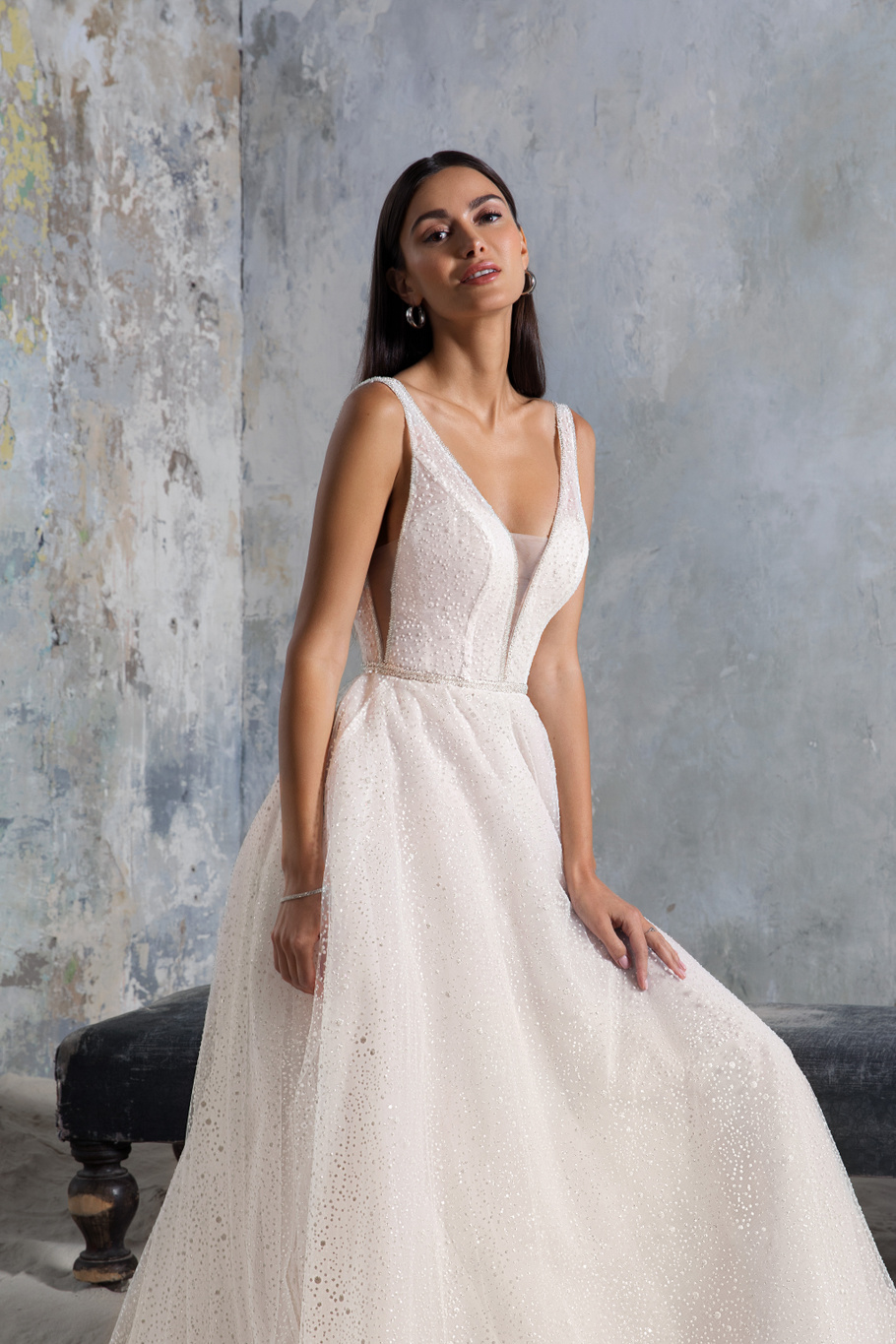 Купить свадебное платье «Кара» Секрет Споса из коллекции Блеск 2022 года в салоне «Мэри Трюфель»